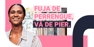 Imagem de uma mulher sorrindo